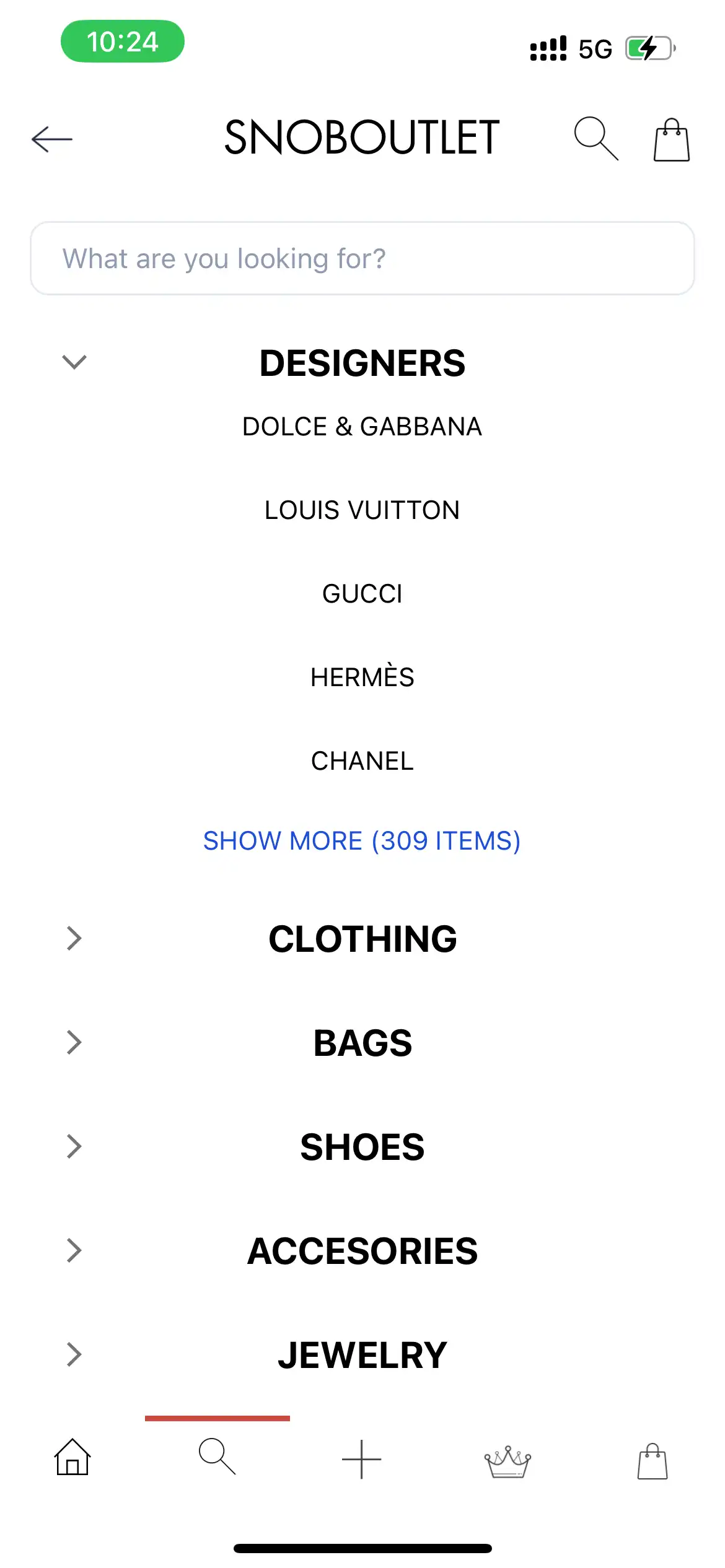 SnobOutlet screenshot 2